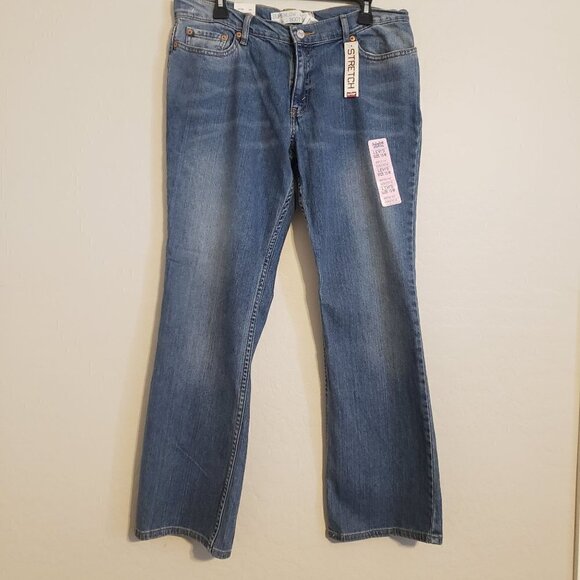 Levi's Superlow bootcut jeans size 13 JRS NWT - Picture 1 of 11